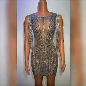 Rhinestone dress